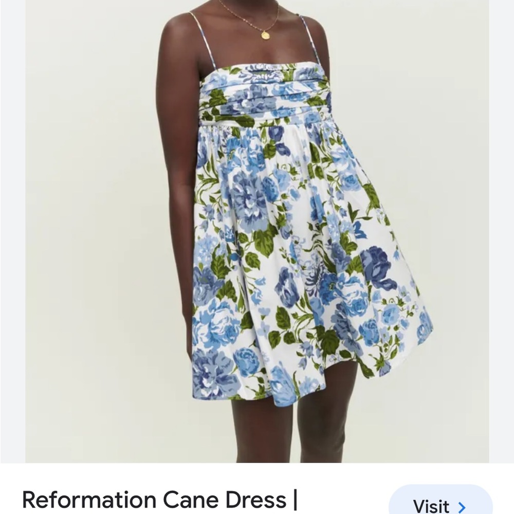 Reformation size 8 Cane mini dress
